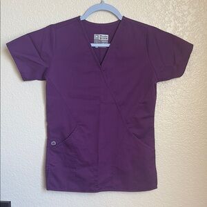 Purple Scrubs Matching Set